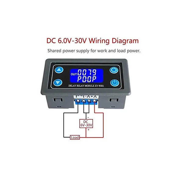 تایمر دیجیتال روپنلی مدل XY-WJ01 ماژول تایمر دیجیتال روپنلی مدل XY-WJ01