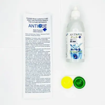 مایع لنز چند منظوره ANTIQUE حجم 120ml