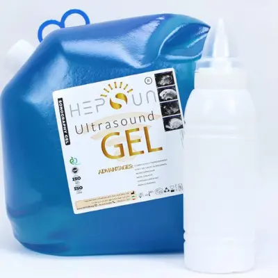 ژل سونوگرافی هپسان 5 لیتری ژل التراسوند 5 لیتری هپسان hepsun
