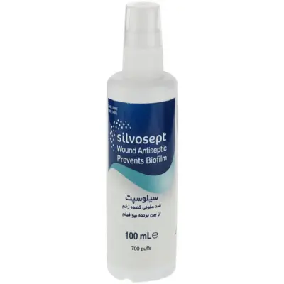 اسپری ضد عفونی کننده زخم سیلوسپت کیتوتک100ml