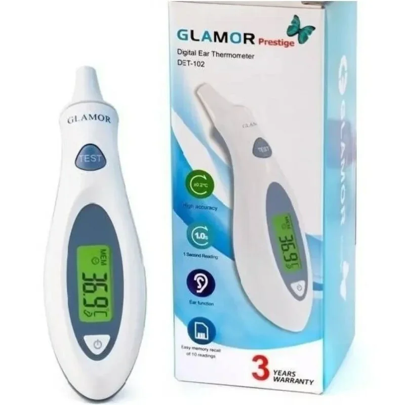 تب سنج لیزری دیجیتال گلامور DET-102