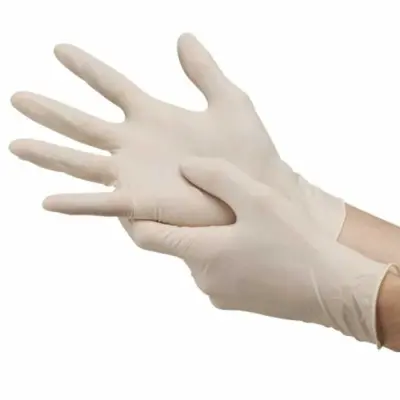 دستکش جراحی بدون پودر سایز 6.5