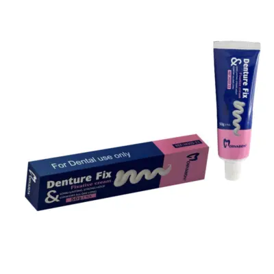 چسب دندان مصنوعی مروابن Denture Fix حجم ۵۰ گرم